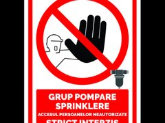 Indicator pentru grup de pompare hidranti interiori