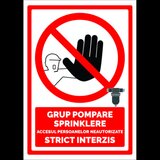 Indicator pentru grup de pompare hidranti interiori